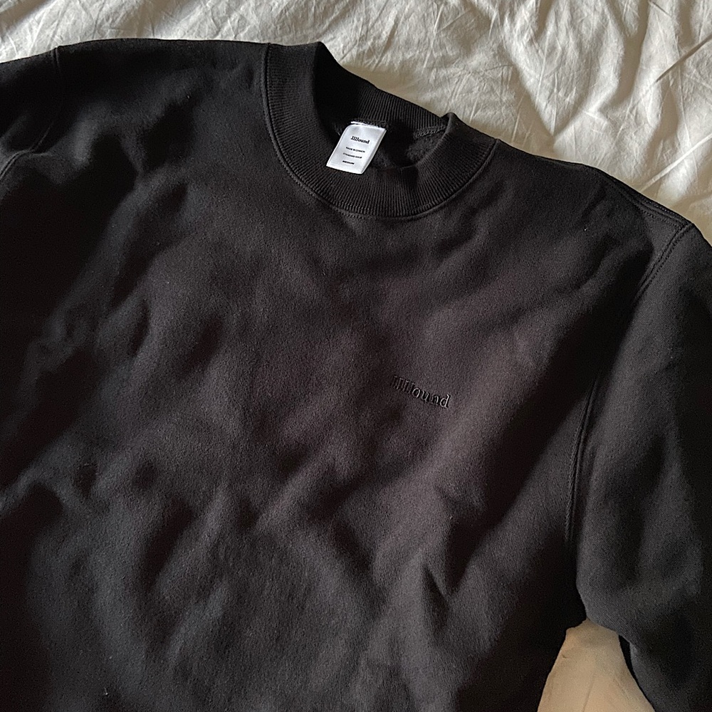 Jjjjound black crewneck